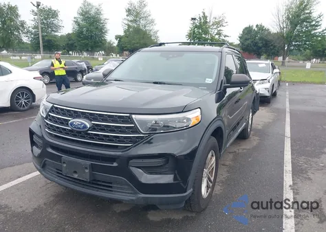 2021 Ford Explorer Xlt z USA, uszkodzony, nr VIN 1FMSK8DH2MGC38202